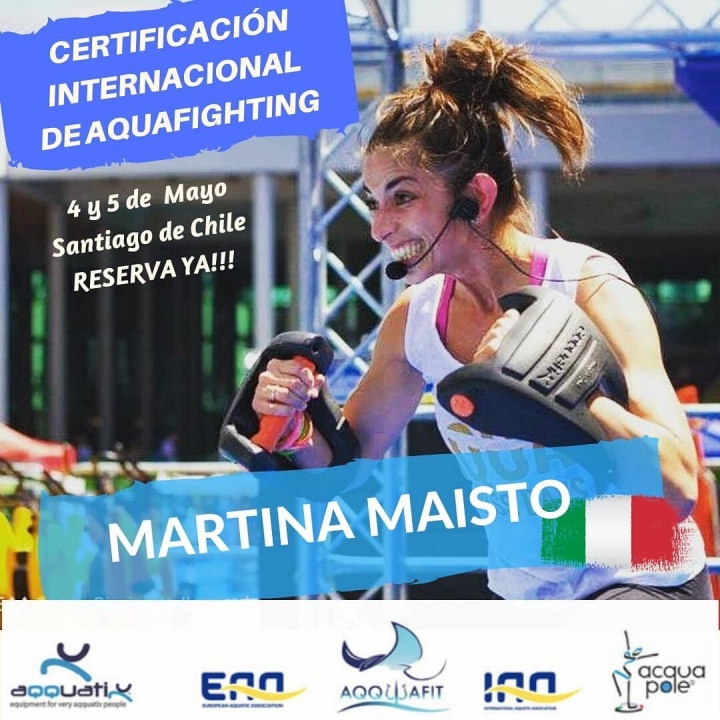Da Perugia al Cile: Martina Maisto porta l’aquafighting oltreoceano