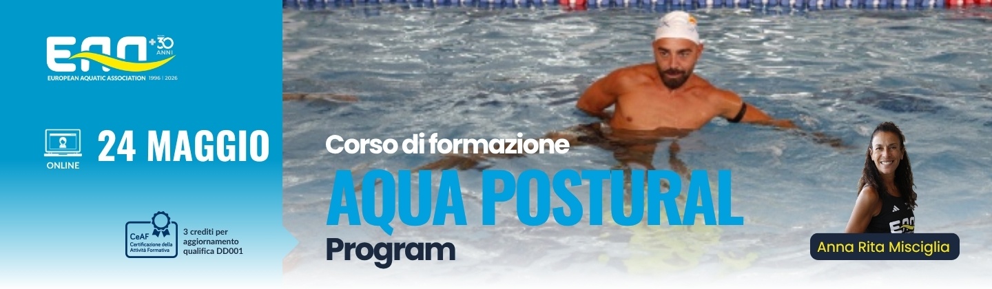 ONLINE - Corso AQUA POSTURAL PROGRAM