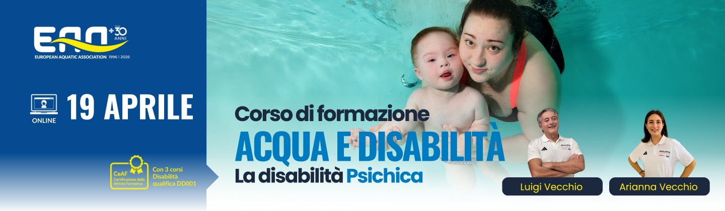 Corso ACQUA E DISABILITÀ – La disabilità Fisica