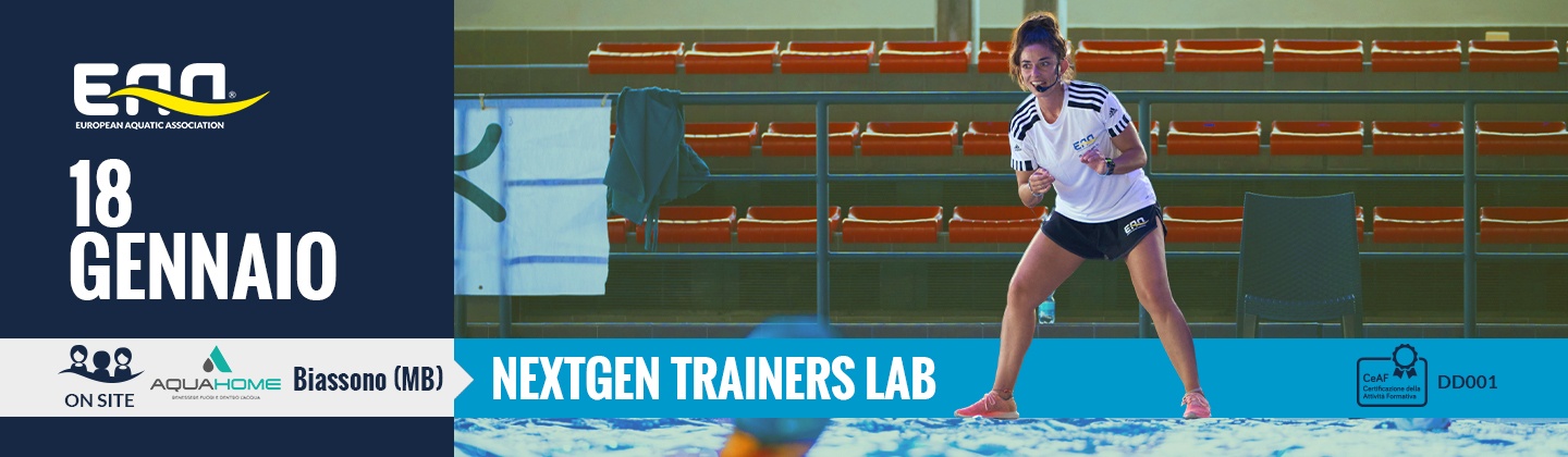 In presenza – Corso NEXTGEN TRAINERS LAB